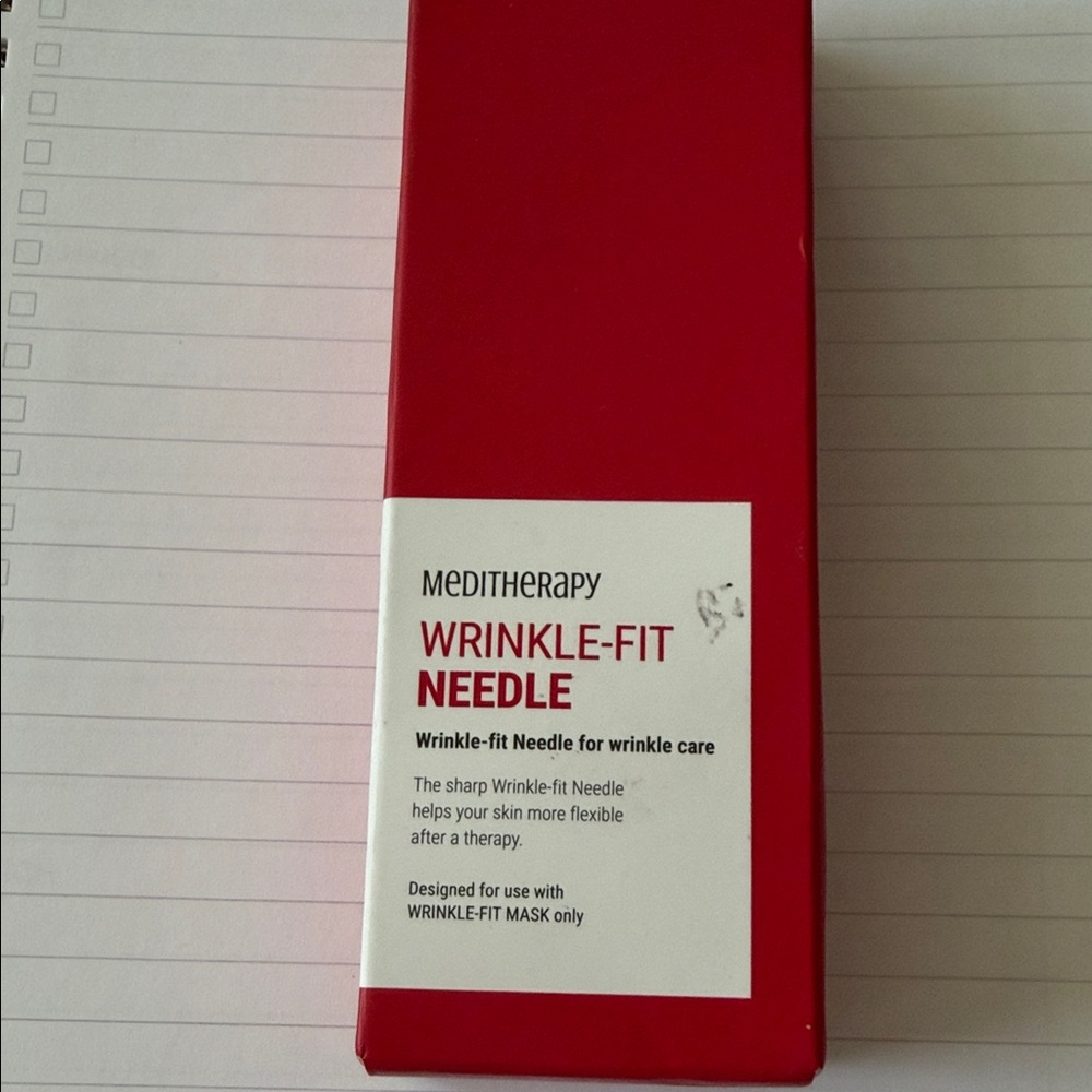 Meditherapy wrinkle bit needle for wrinkle care